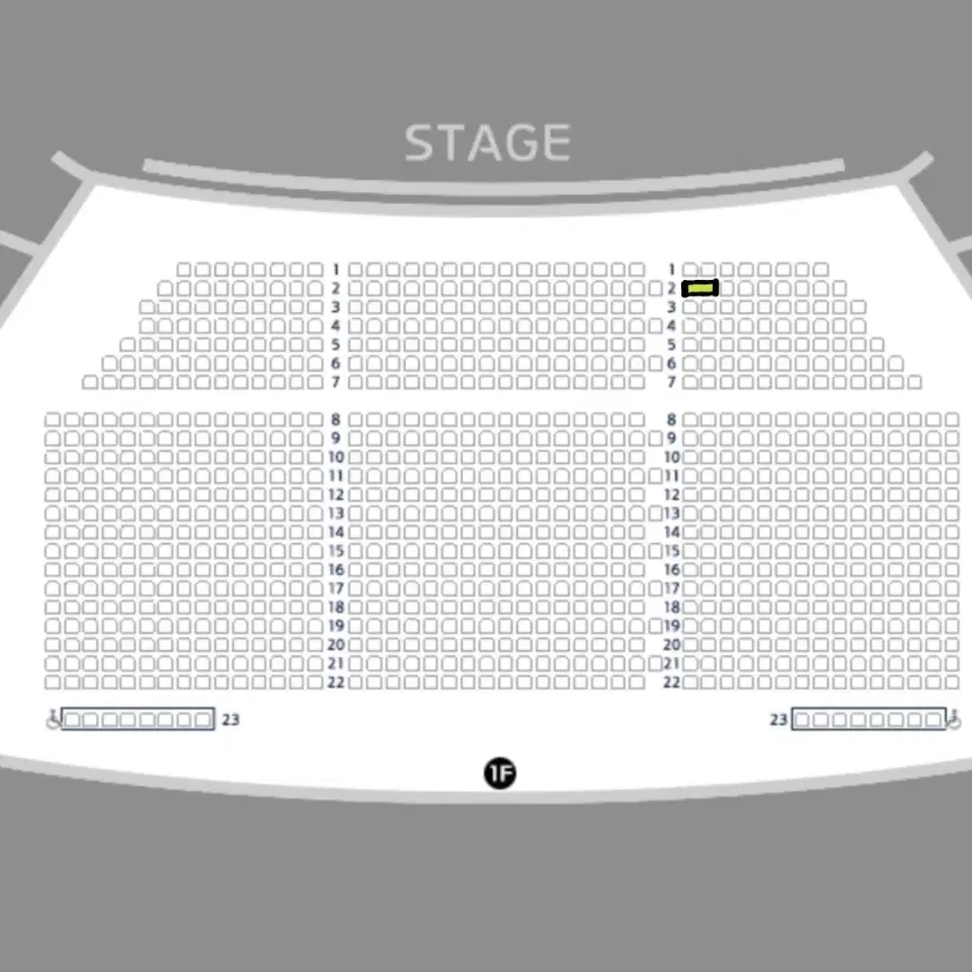 지킬앤하이드 1/4 전동석 VIP 2열 1석