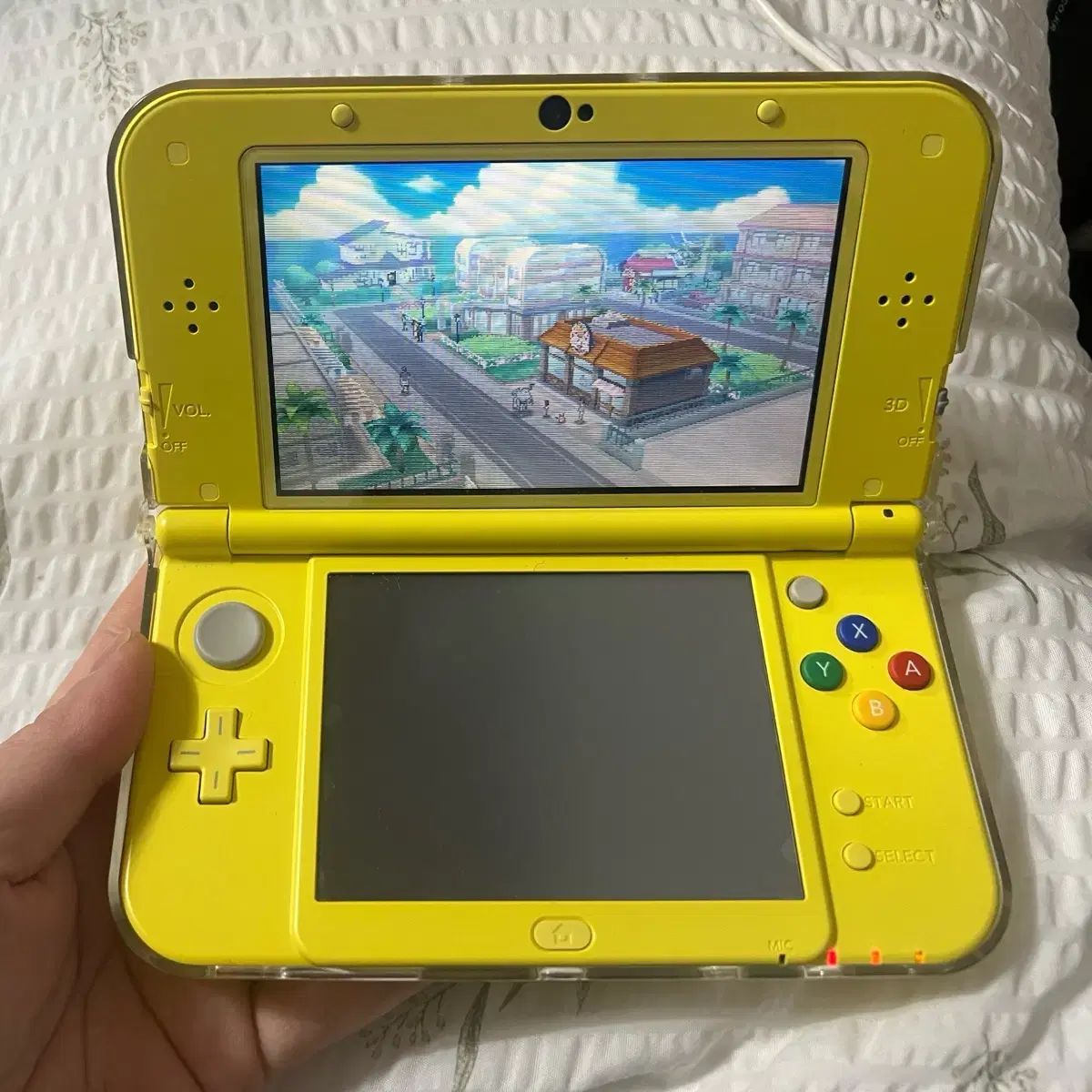 닌텐도3ds xl 피카츄 에디션 S급