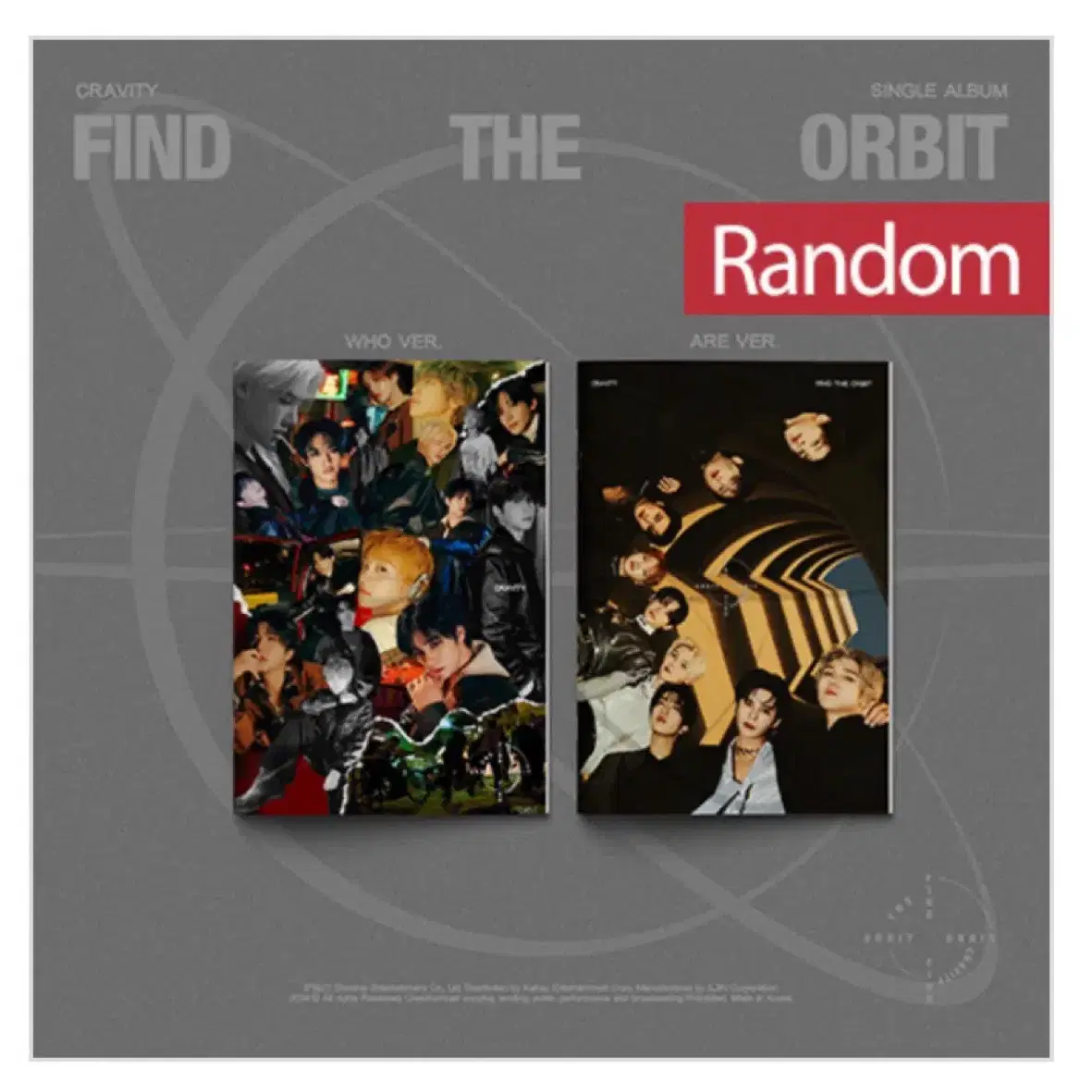 크래비티 cravity FIND THE ORBIT 일반반 미개봉앨범 양도