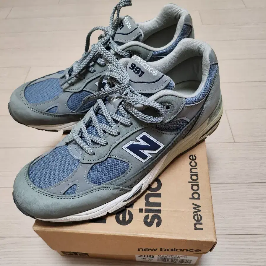 NEW BALANCE 뉴발란스 New Balance 991 M991NGN Gray Navy #뉴발란스