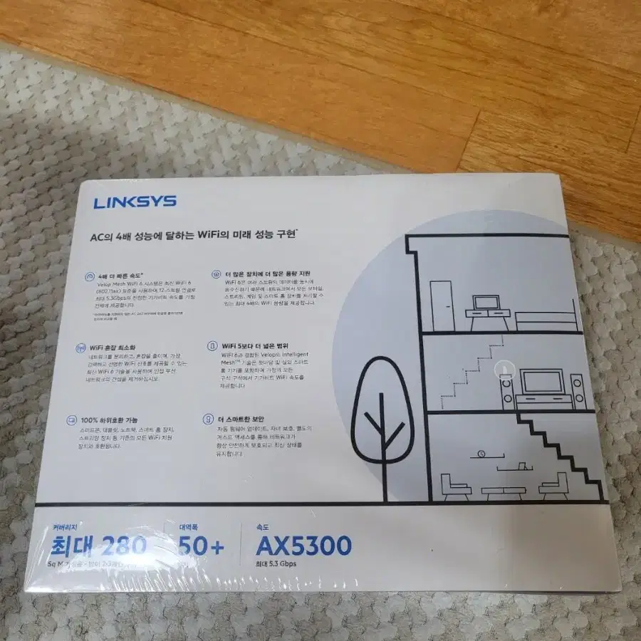 링크시스(LINKSYS)공유기 MX5300(새상품)