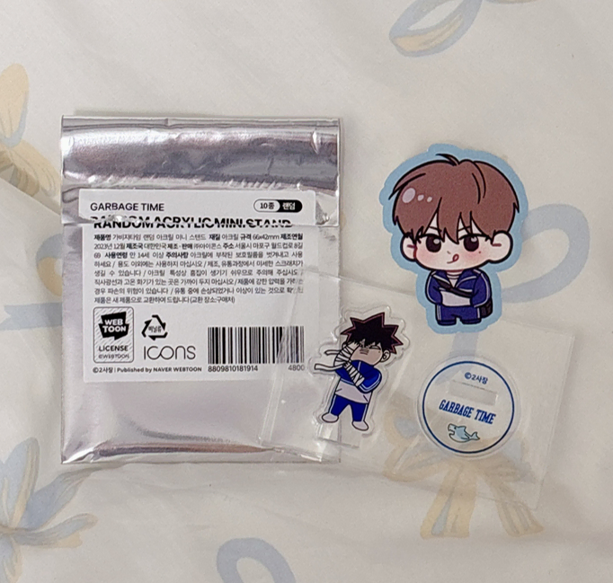 Garbage Time Gekkta Kisenkai Random Mini acrylic stand Jagger Figure sticker Set