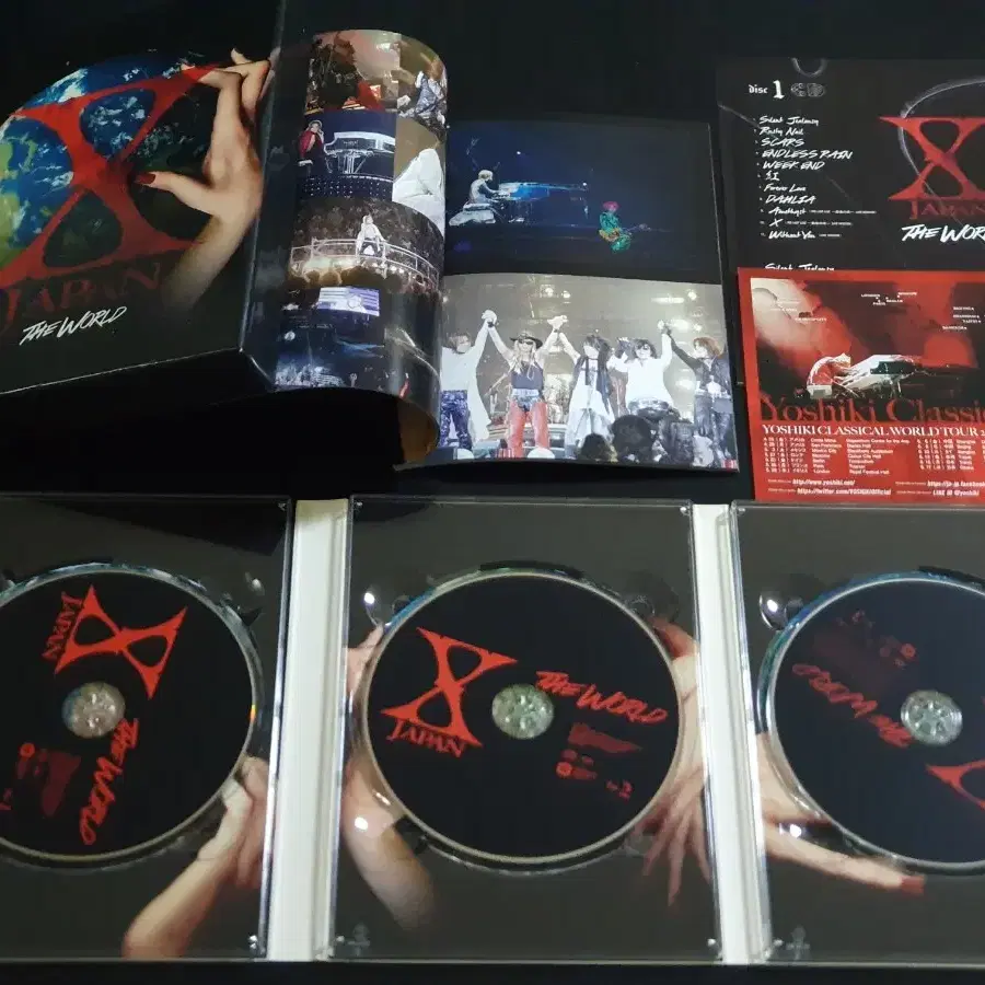 엑스재팬 앨범 THE WORLD X JAPAN (2CD+DVD+포토북)