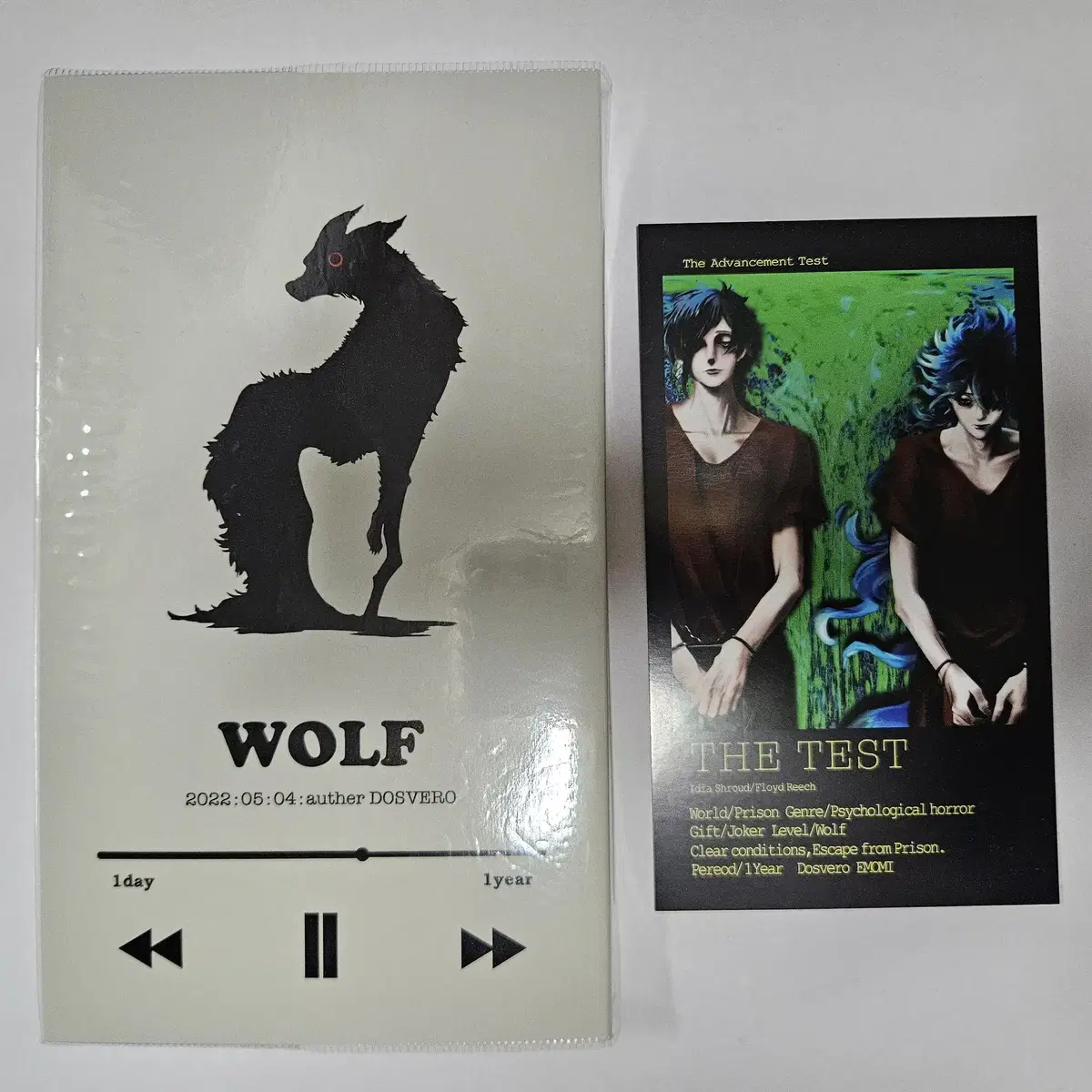 트위스테 NRC의 진급시험 WOLF 일본 소설 회지