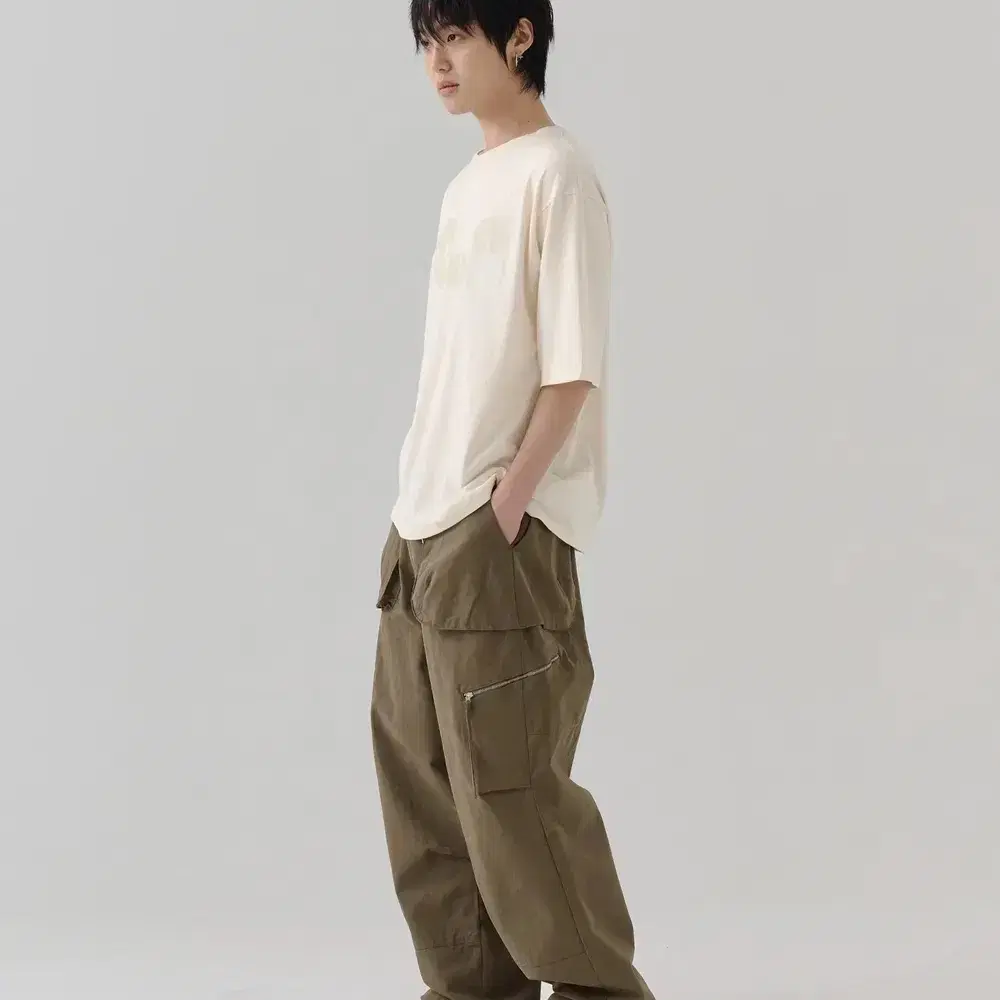 노운 ballon pocket pants(khaki)