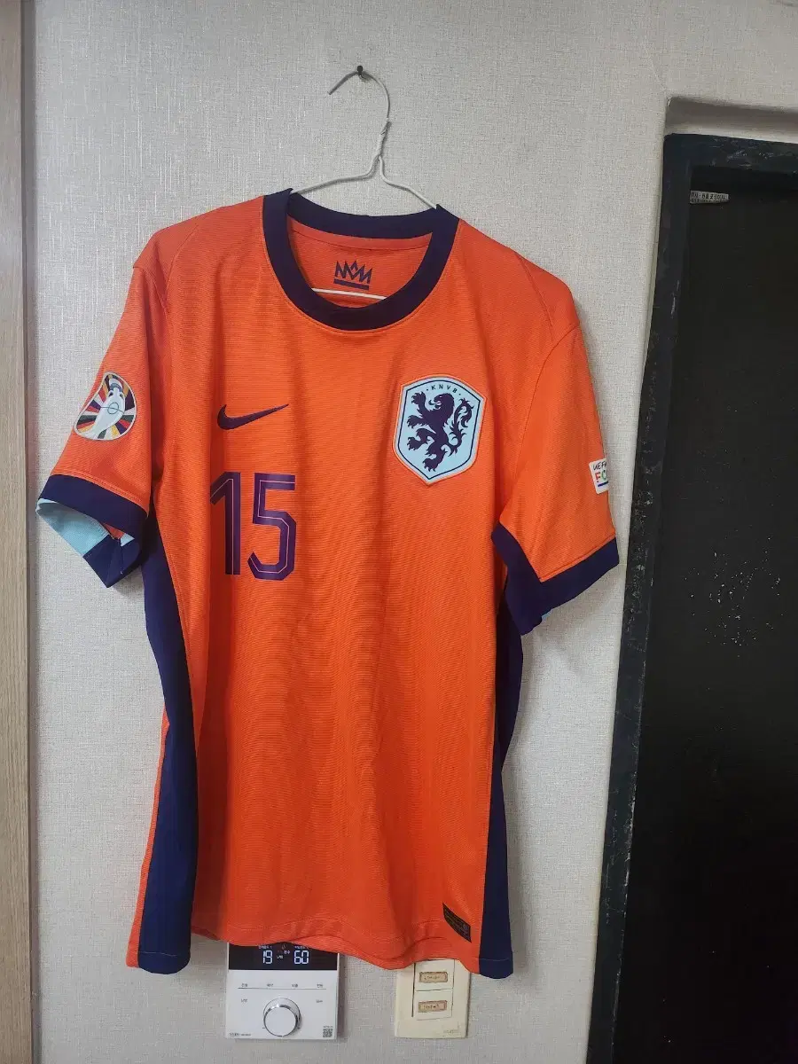 Quick sale) Euro2024 Netherlands Home Replica No. 15 Vanderbilt Shirt