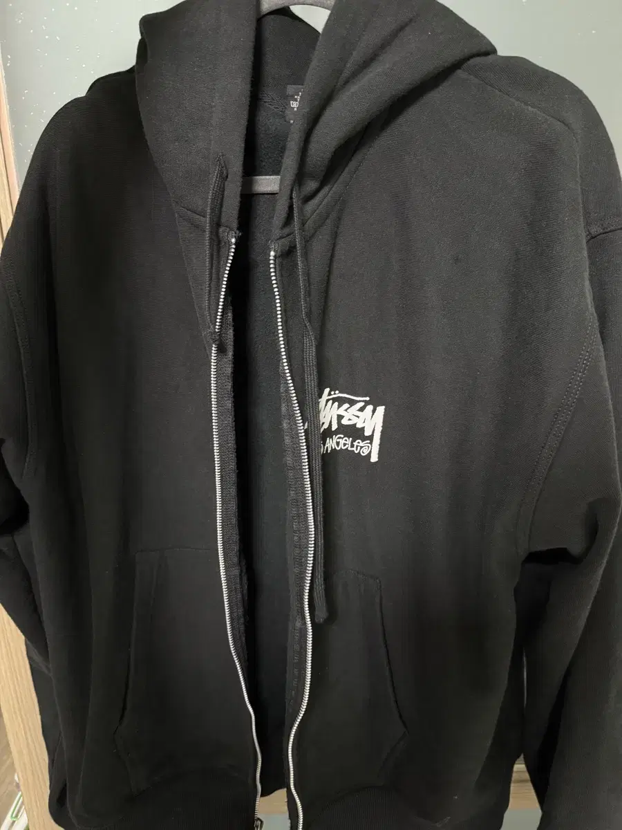 Stussy Los Angeles Hooded Zip-Up XL