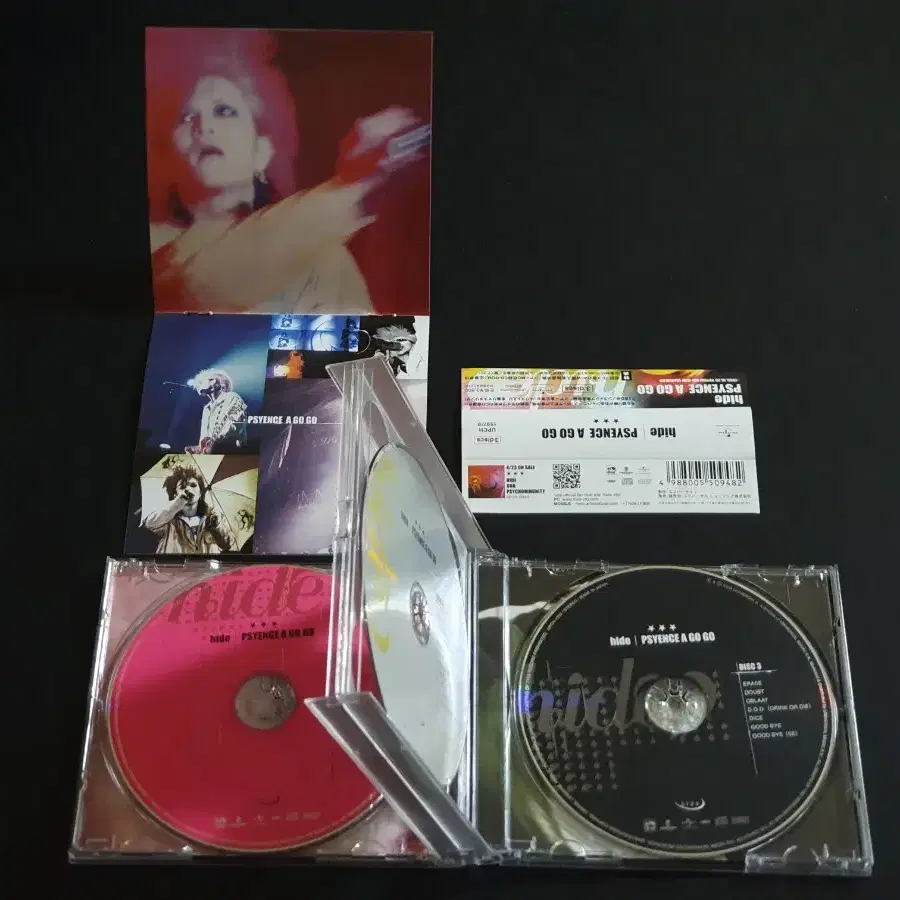 hide 히데 라이브 앨범 PSYENCE A GO GO (3CD) 음반