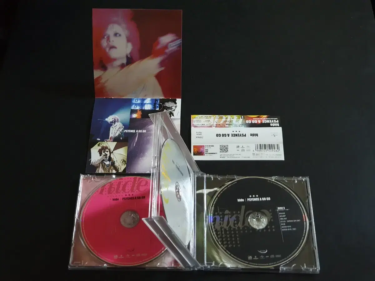 hide 히데 라이브 앨범 PSYENCE A GO GO (3CD) 음반