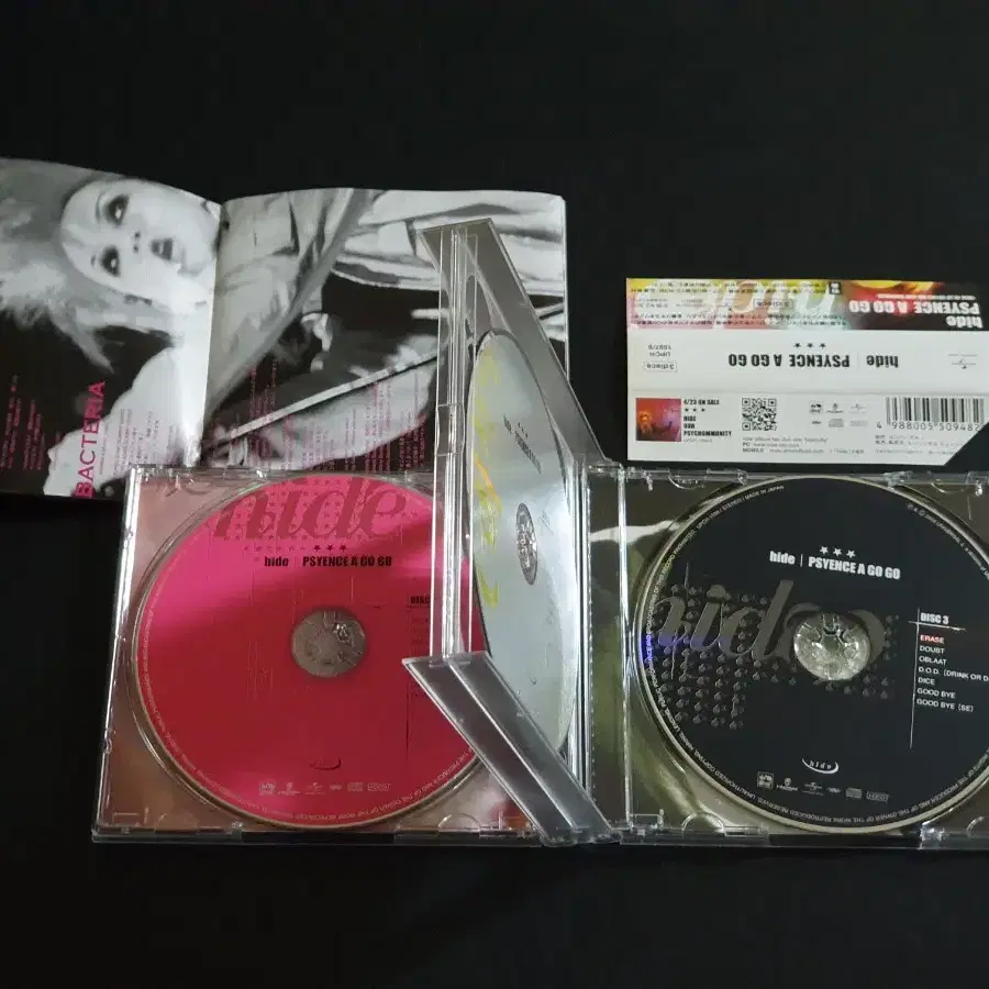 hide 히데 앨범 PSYENCE A GO GO (3CD) 라이브 음반