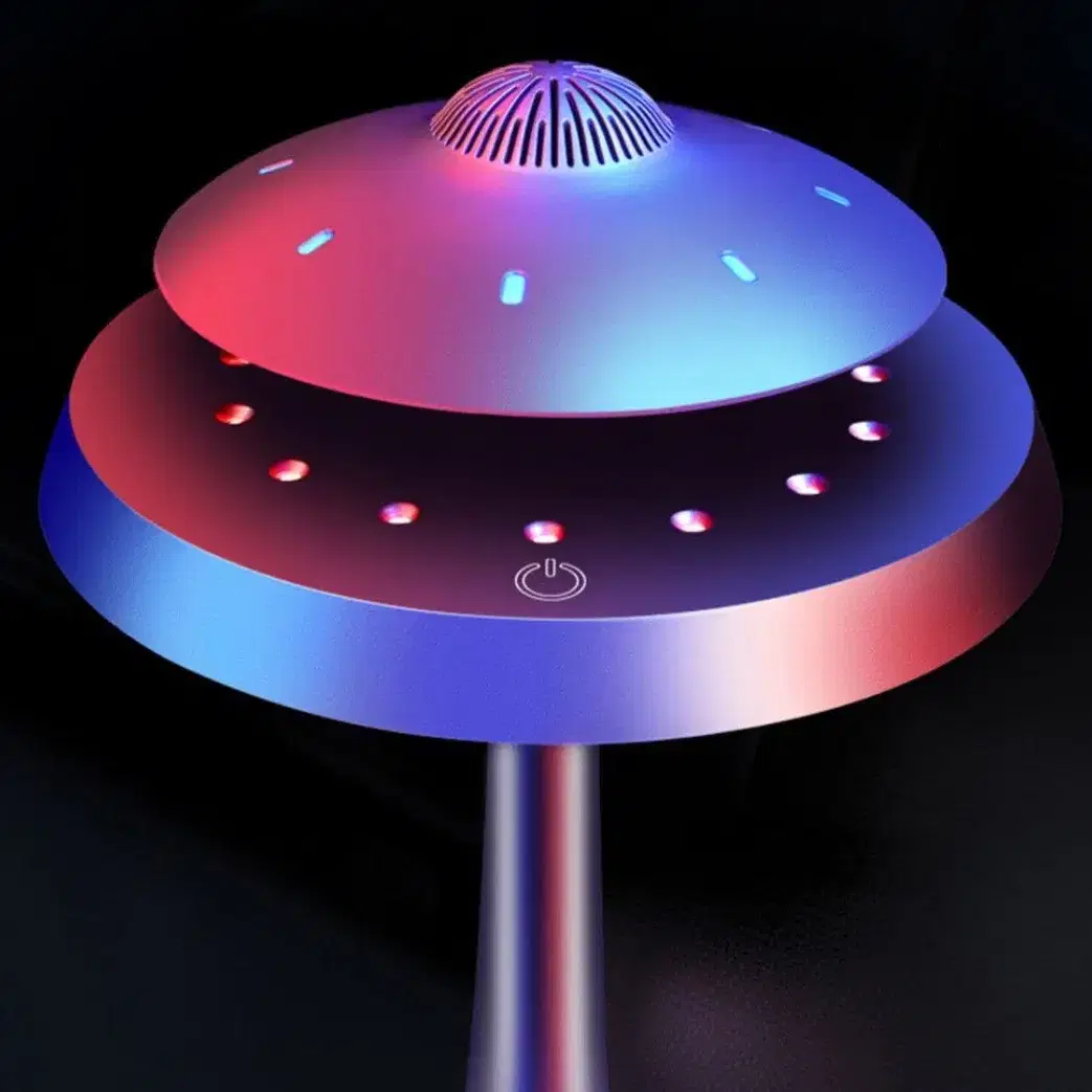 ufo 블루투스 자가부양 led 스피커