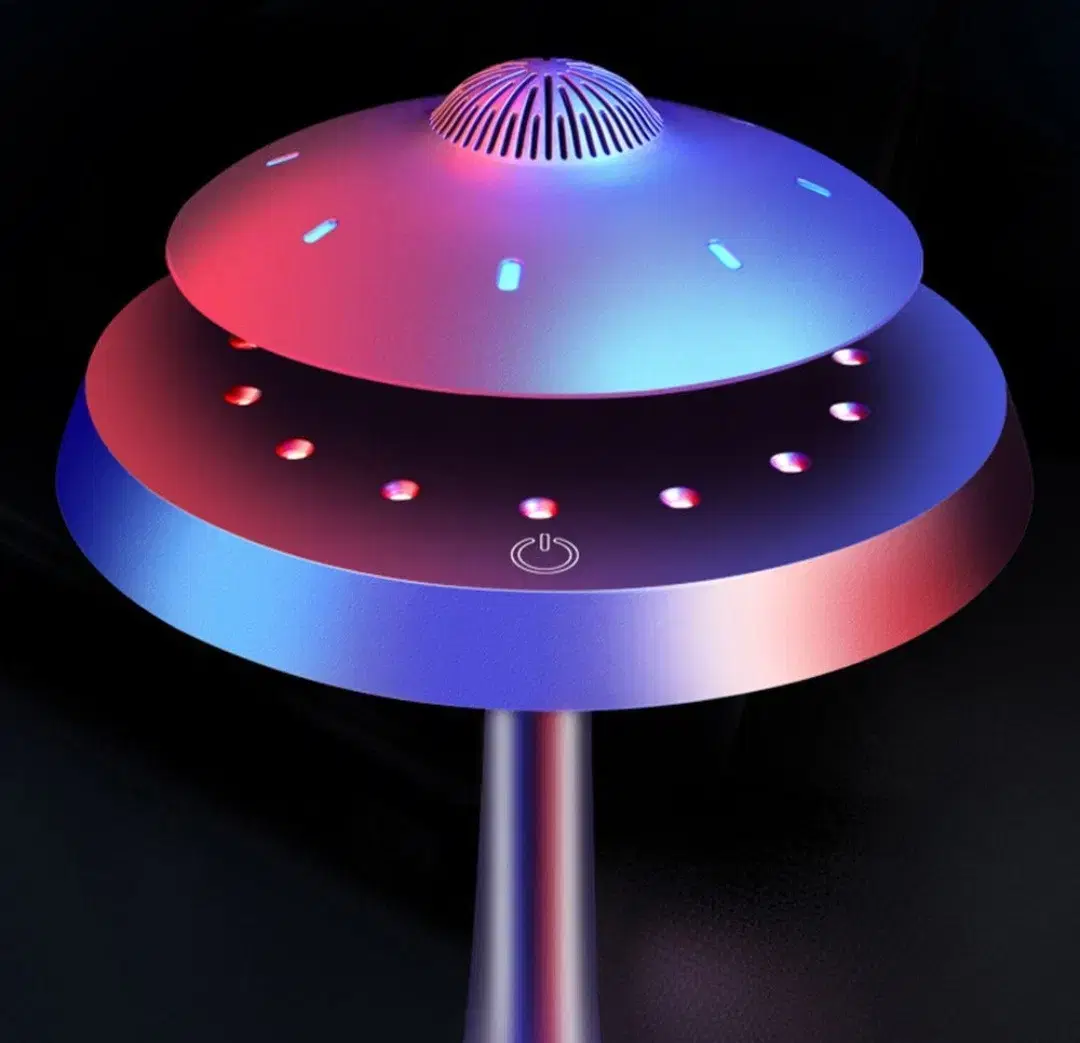 ufo 블루투스 자가부양 led 스피커