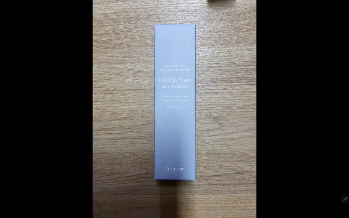 (새상품) 프롬리에 egf 시카 워터 선앰플 50ml