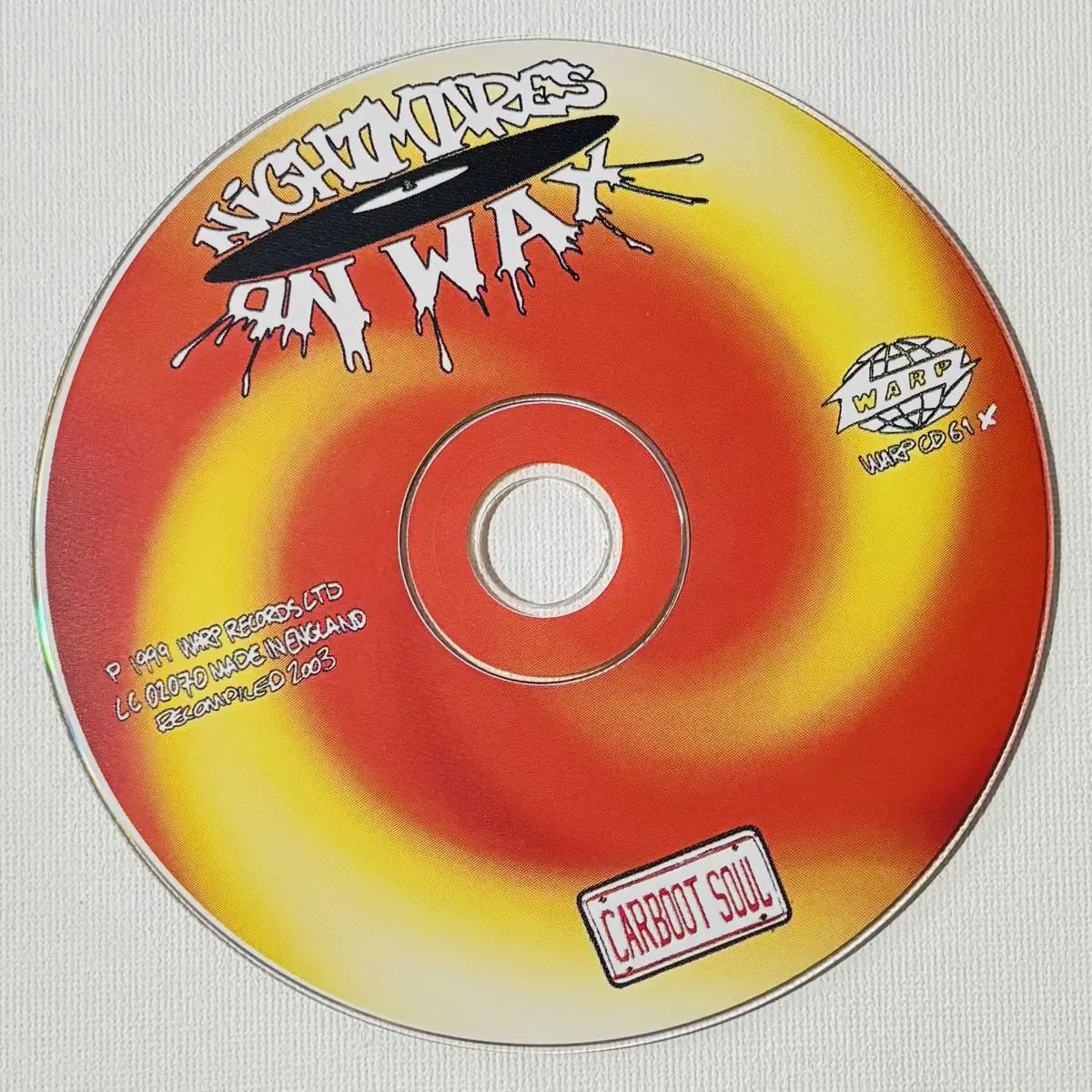 Nightmares On Wax - Carboot (CD)미국반03민트급