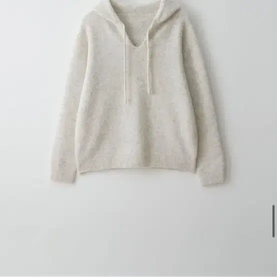 moia alpaca hoody sweater 모이아 니트