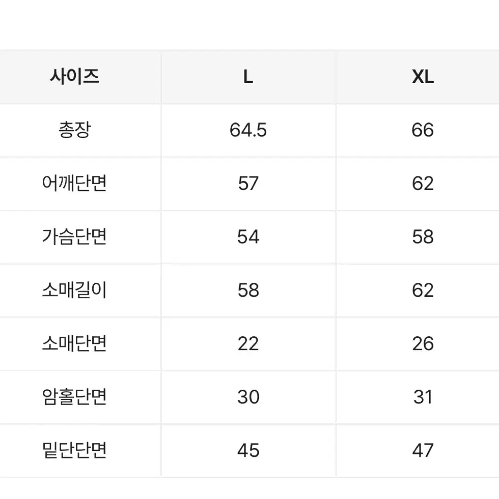 후드탈부착 항공점퍼 (3회 미만 착용)