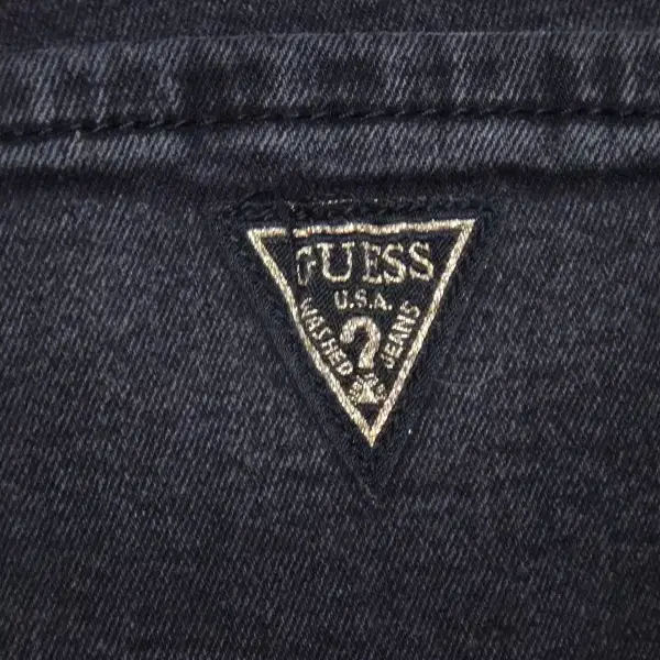 (31in) 게스 GUESS 기모 블랙블랙 스키니진