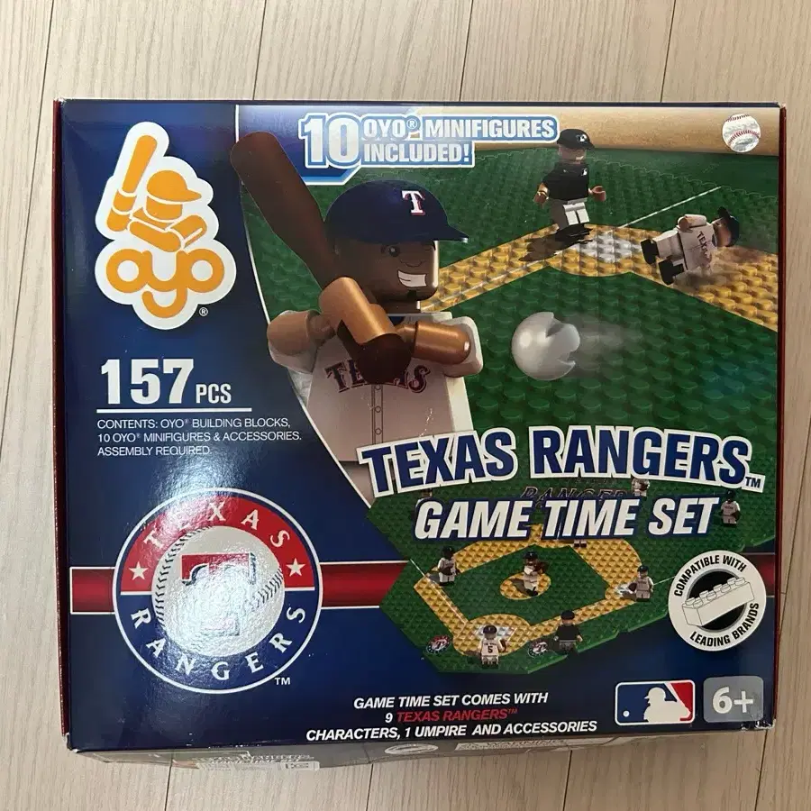 Texas rangers game time set 피규어 20000