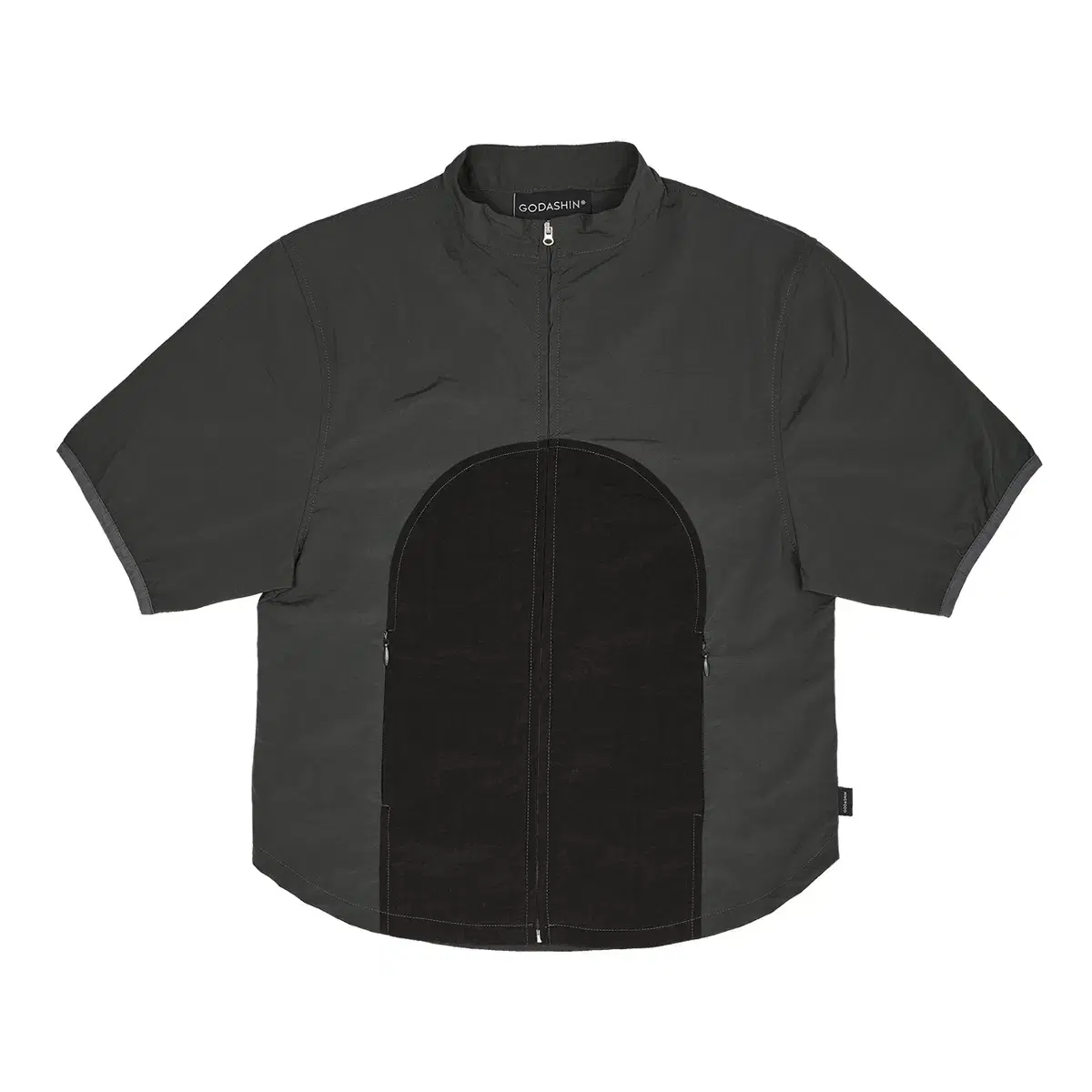 고다신 Curved Cutting Zip-up Shirt 셔츠