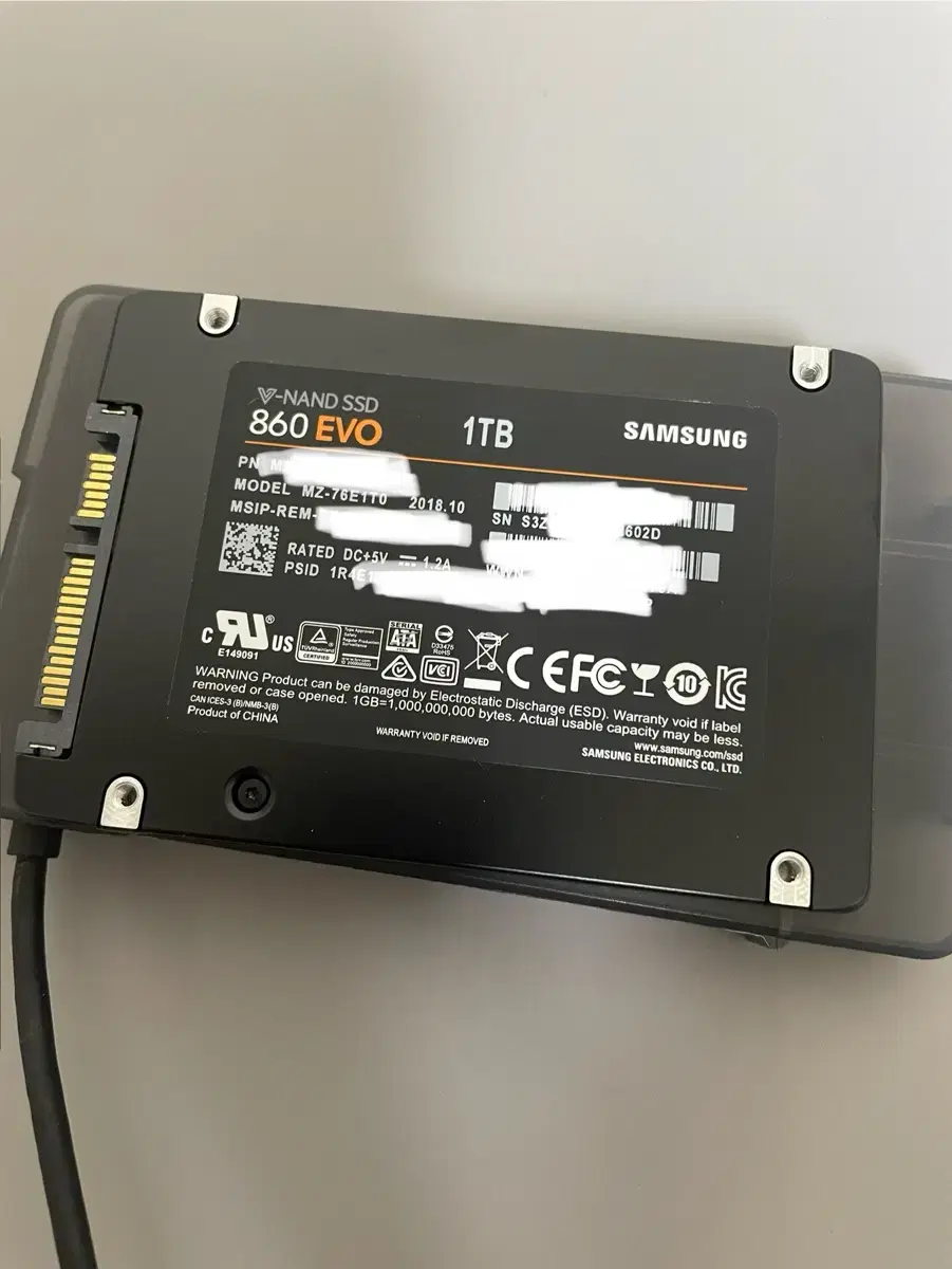 삼성 SSD 860 EVO 1테라