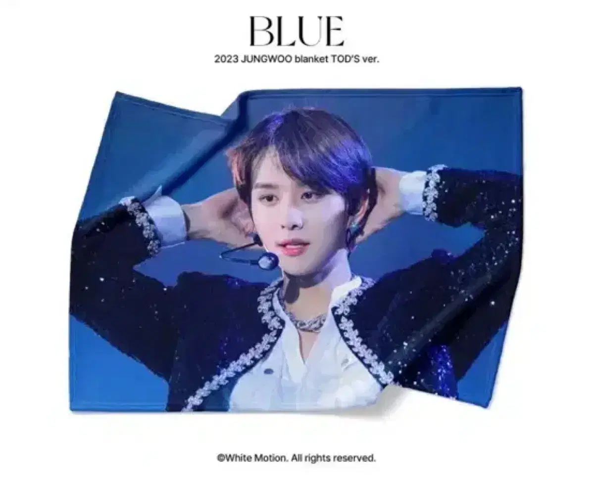 NCT jungwoo WhiteMotion Blanket wts 