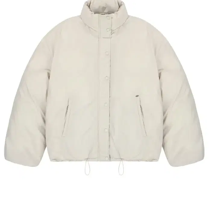 Easy Puffer Jumper In Ivory