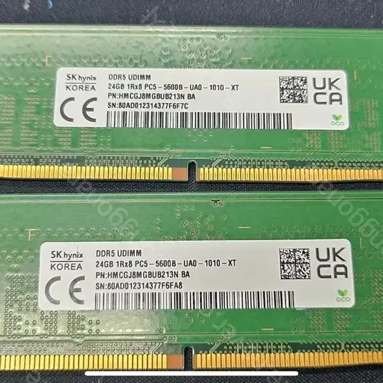 하이닉스 언락 8677클럭 48GB (24 x 2) DDR5