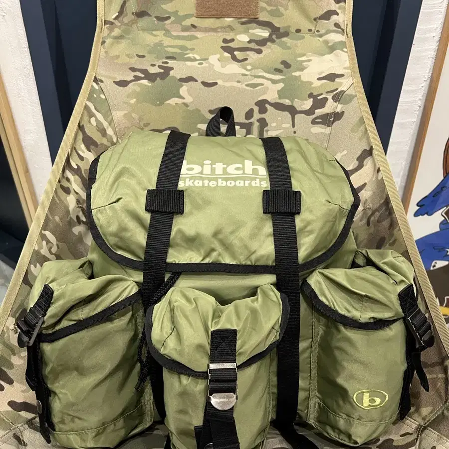 BITCH SKATEBOARDS RUCKSACK BACKPACK