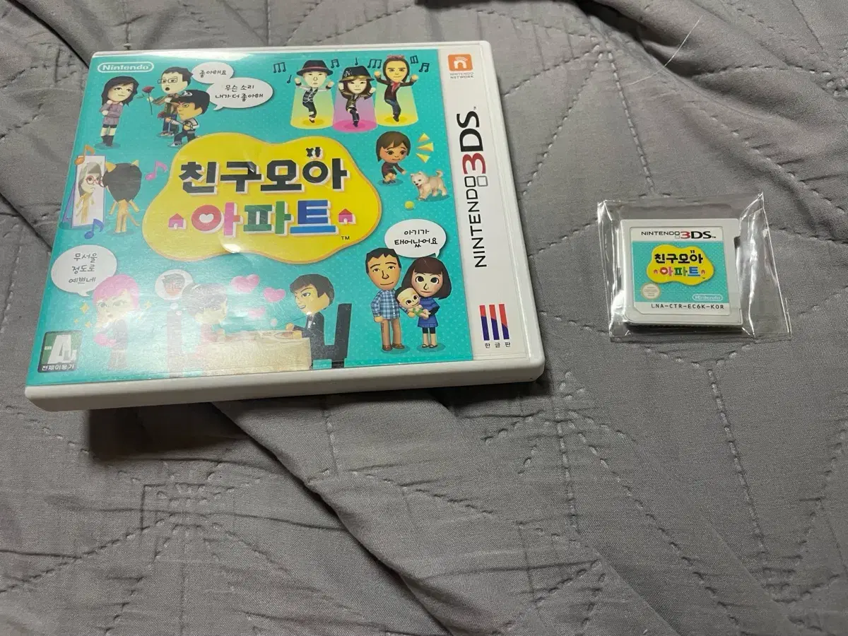 닌텐도 3ds 친구모아 아파트