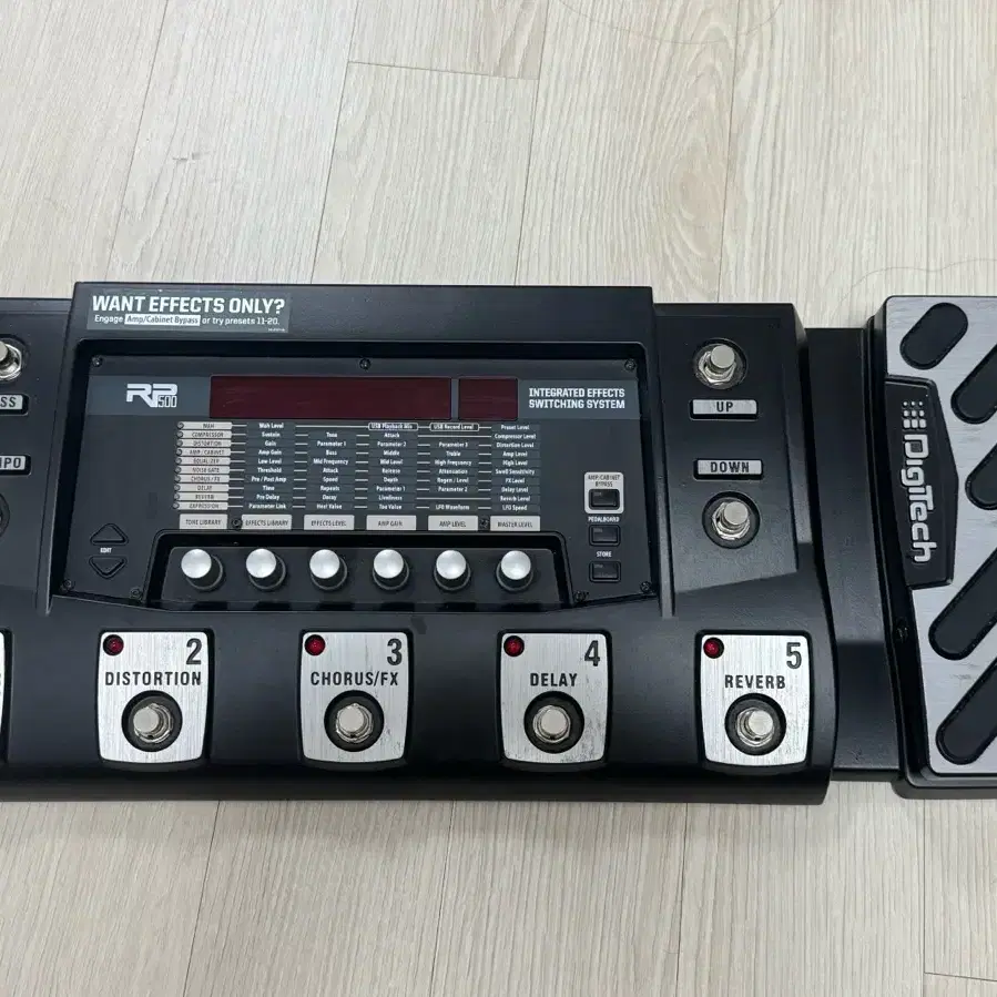 Digitech RP500 멀티 이펙터