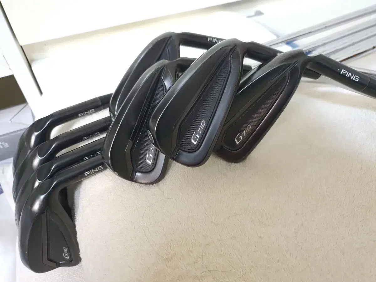 PING G710 Irons full set 8 (5-W.U.S.) Lightweight Steel S (Korea Samyang)