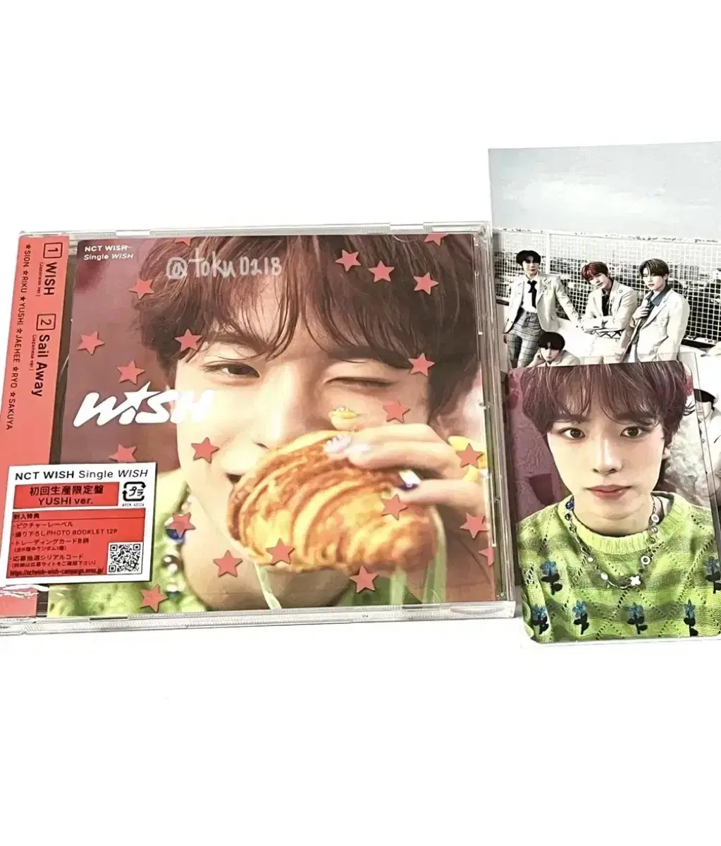 NCT wish U Uushi Japan Vahn Private class WISH album wts NCT Photocard