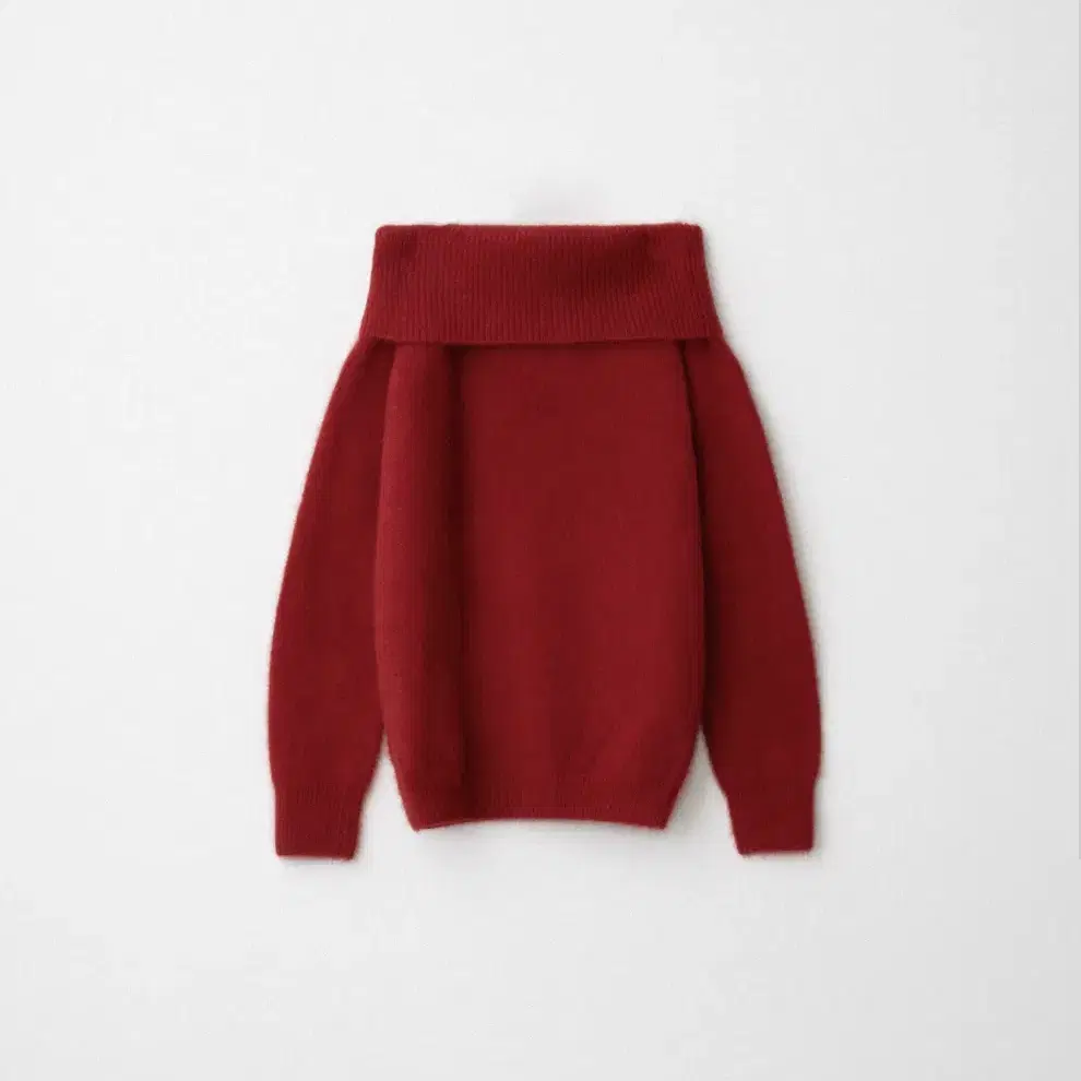 아카이브제이투유 le off-shoulder sweater (red)