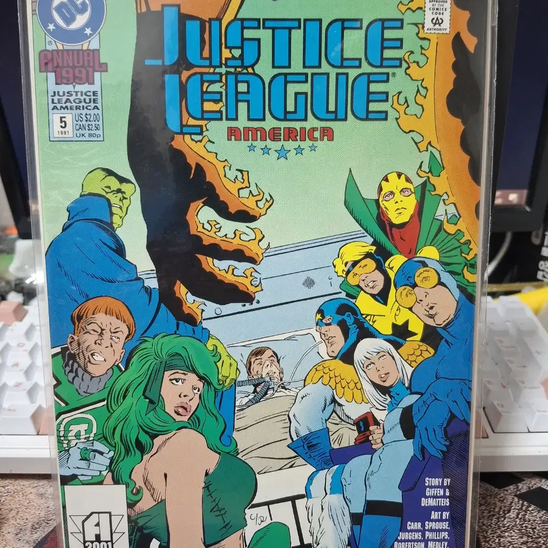 Justice League America Annual #5 1991 DC