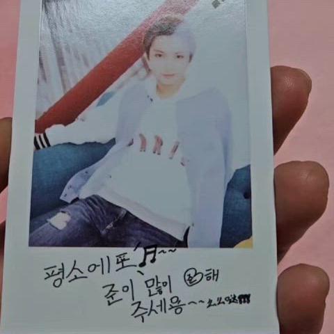 세븐틴 BOY BE & GOING SEVENTEEN 준 앨범 포카 양도