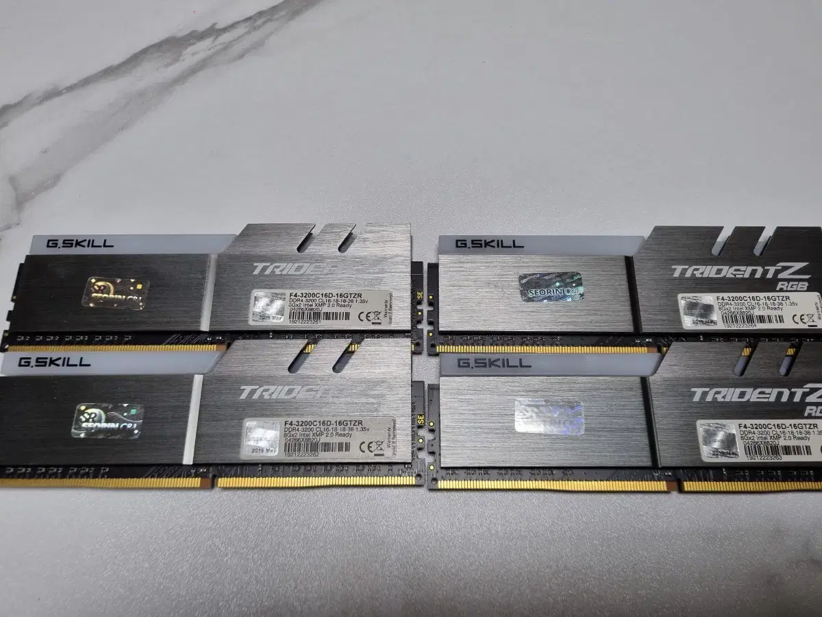 ddr4 지스킬 8x4개 32g