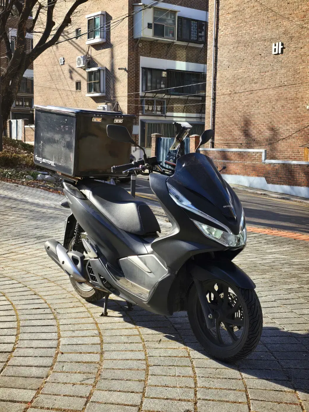 19년형 더뉴 PCX125 멧블랙 배달세팅