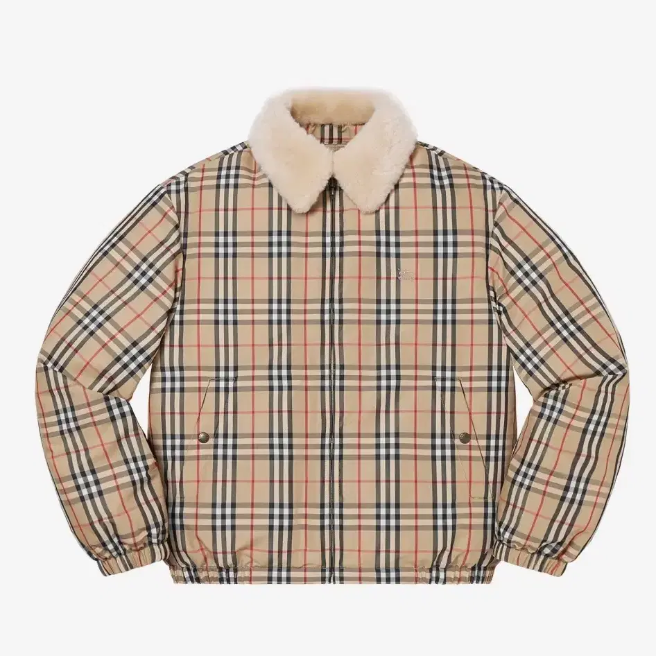 Supreme x Burberry Shearling Collar Down