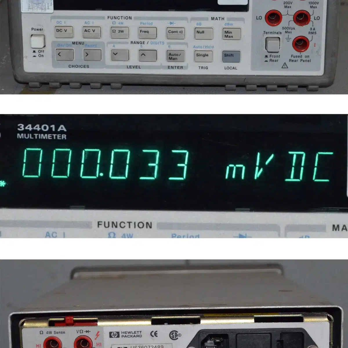 HP 34401A Multimeter