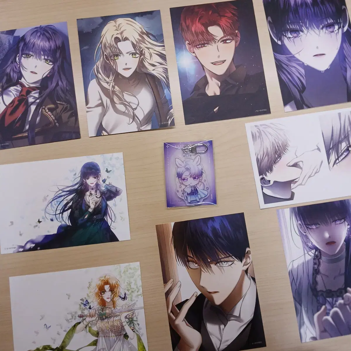 (New) I want to be a hanehaneh but only for a day pre-order benefit Goods medea postcard Helio keyring