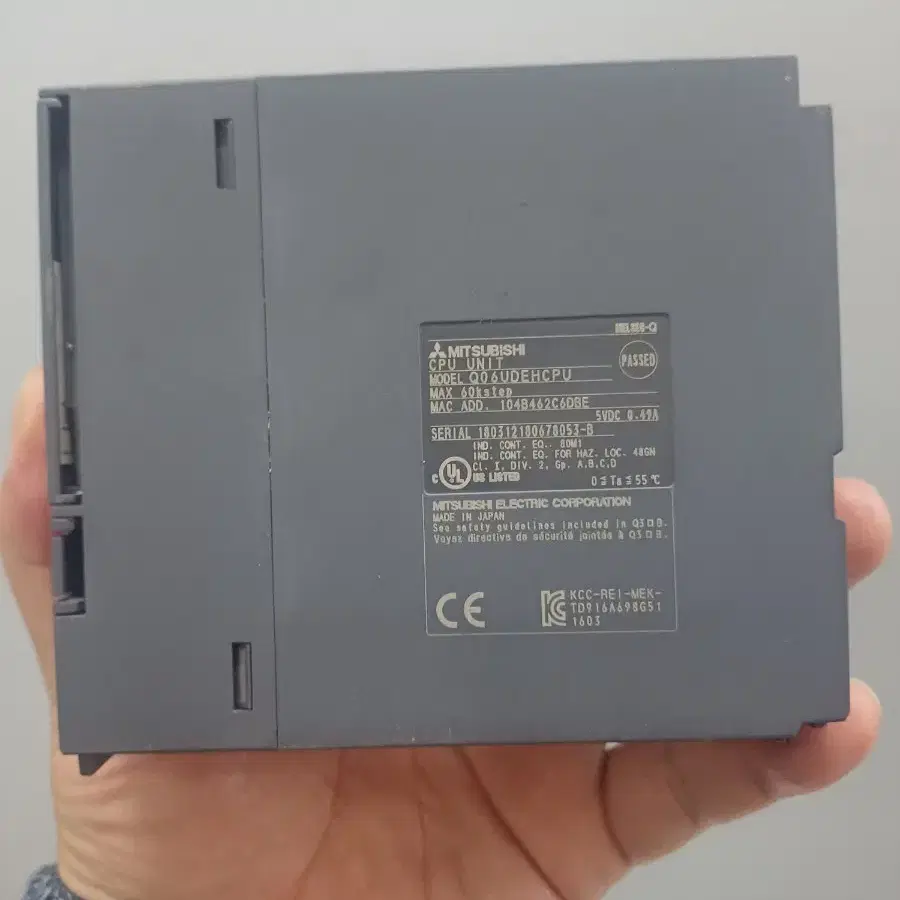 [중고] MITSUBISHI Q06UDEHCPU 미쓰비시 PLC