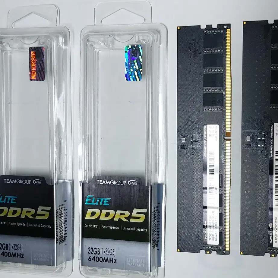 팀그룹 DDR5-6400 CL52 Elite 서린 64gb(32gbx2)