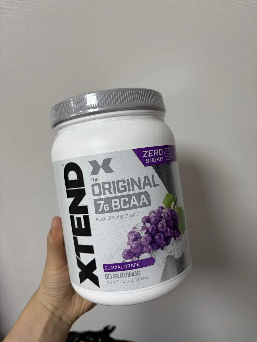 Bcaa 50서빙 745g 엑스텐드 포도맛 미개봉