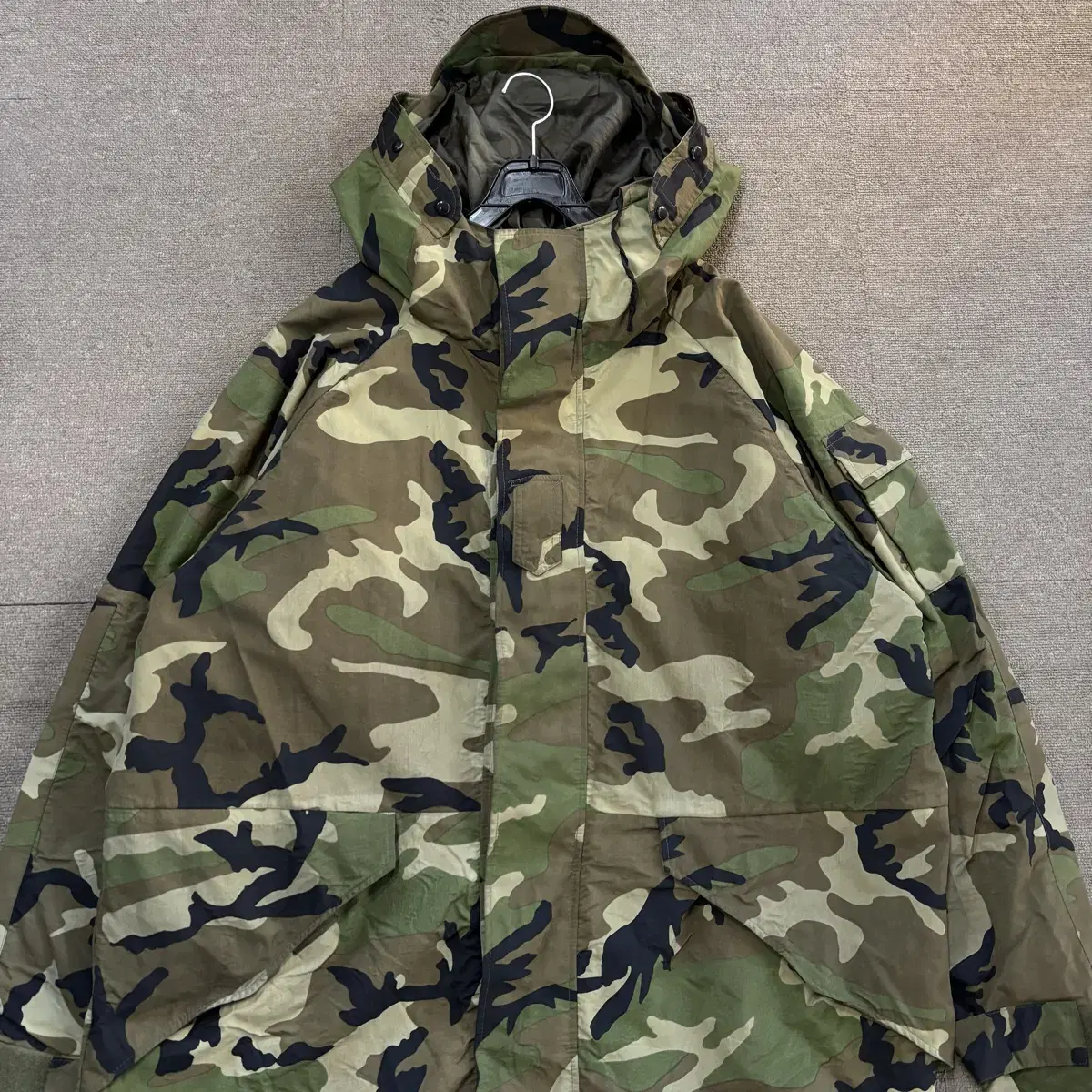 만원샵 U.S.Army 오버핏 카모플라쥬 바람막이 자켓 XL(2XL)