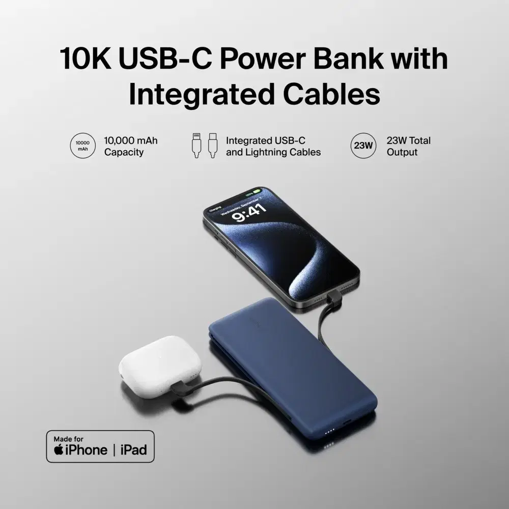 BELKIN 벨킨 10K 보조배터리 BPB006  팝니다.