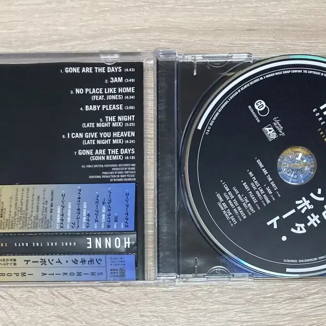 혼네 (Honne) - Gone Are The Days CD 판매