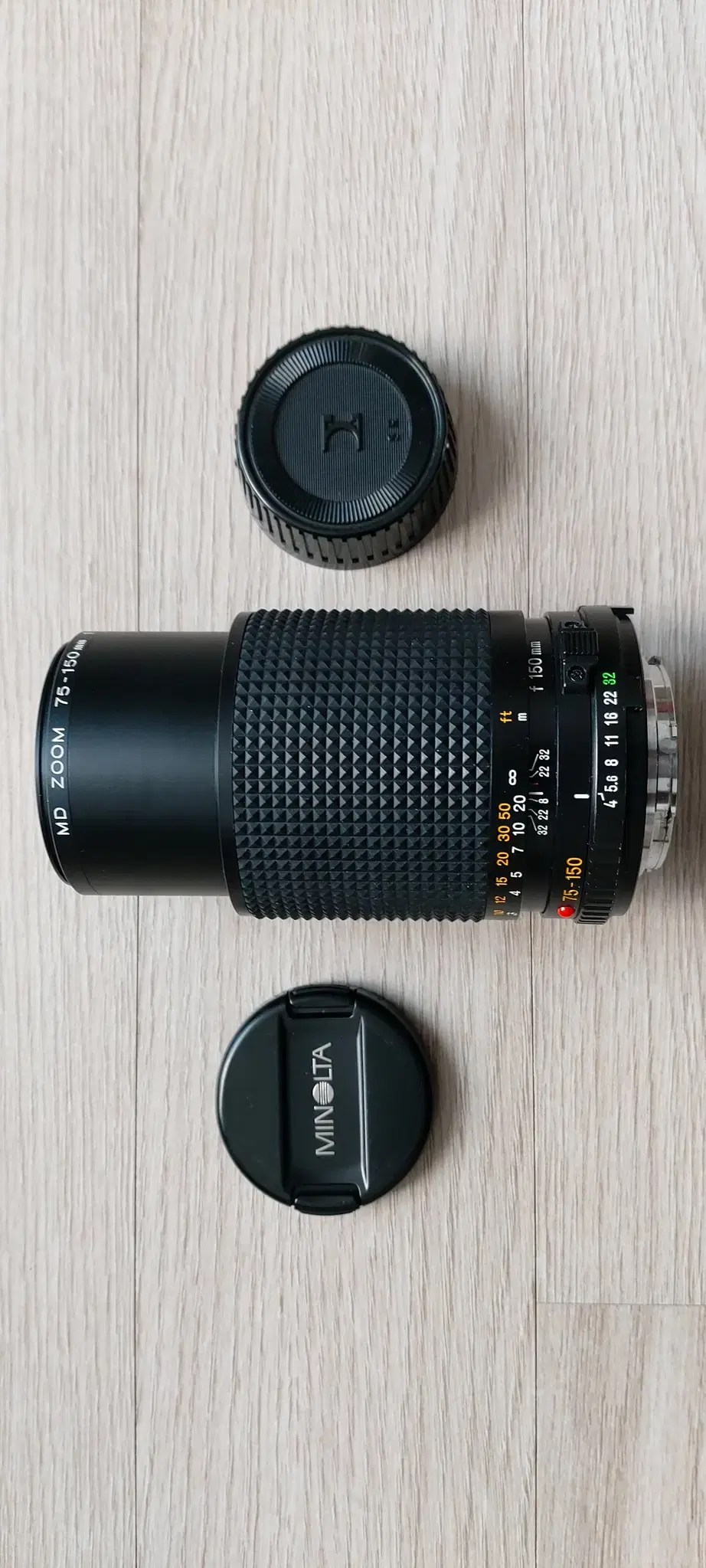 Minolta MD 75-150mm f4 lens