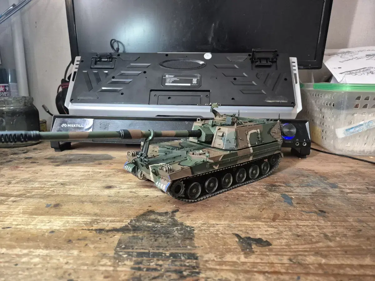 아카데미 1/35 K-9 프라모델 도색작