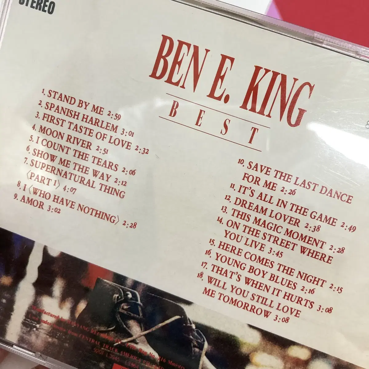 [중고음반/CD] 벤 E. 킹 BEN E. KING 베스트앨범