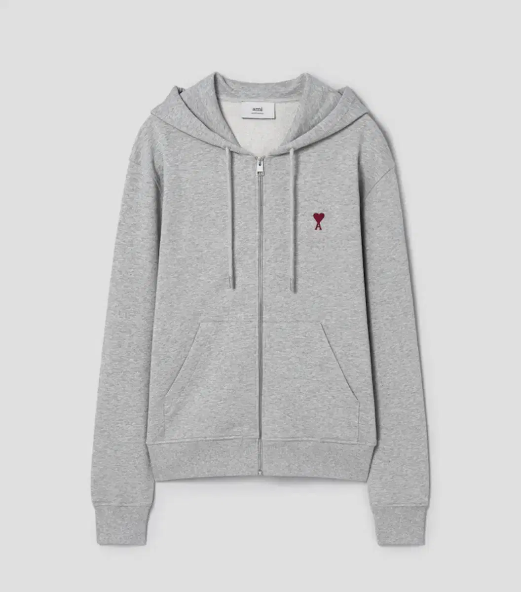 [XXL] Army 24FW Ash Gray Smallheart Hoodie Zip Up